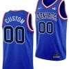 Custom Gonzaga Bulldogs Jersey Name and Number Throwback Basketball uniform 2023-24 Blue