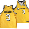 Derrick Chievous Jersey #3 Missouri Tigers Alternate Basketball Throwback Legacy uniform Gold
