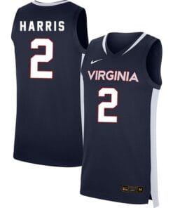 Dante Harris Jersey #2 Virginia Cavaliers College Basketball Stitched Navy