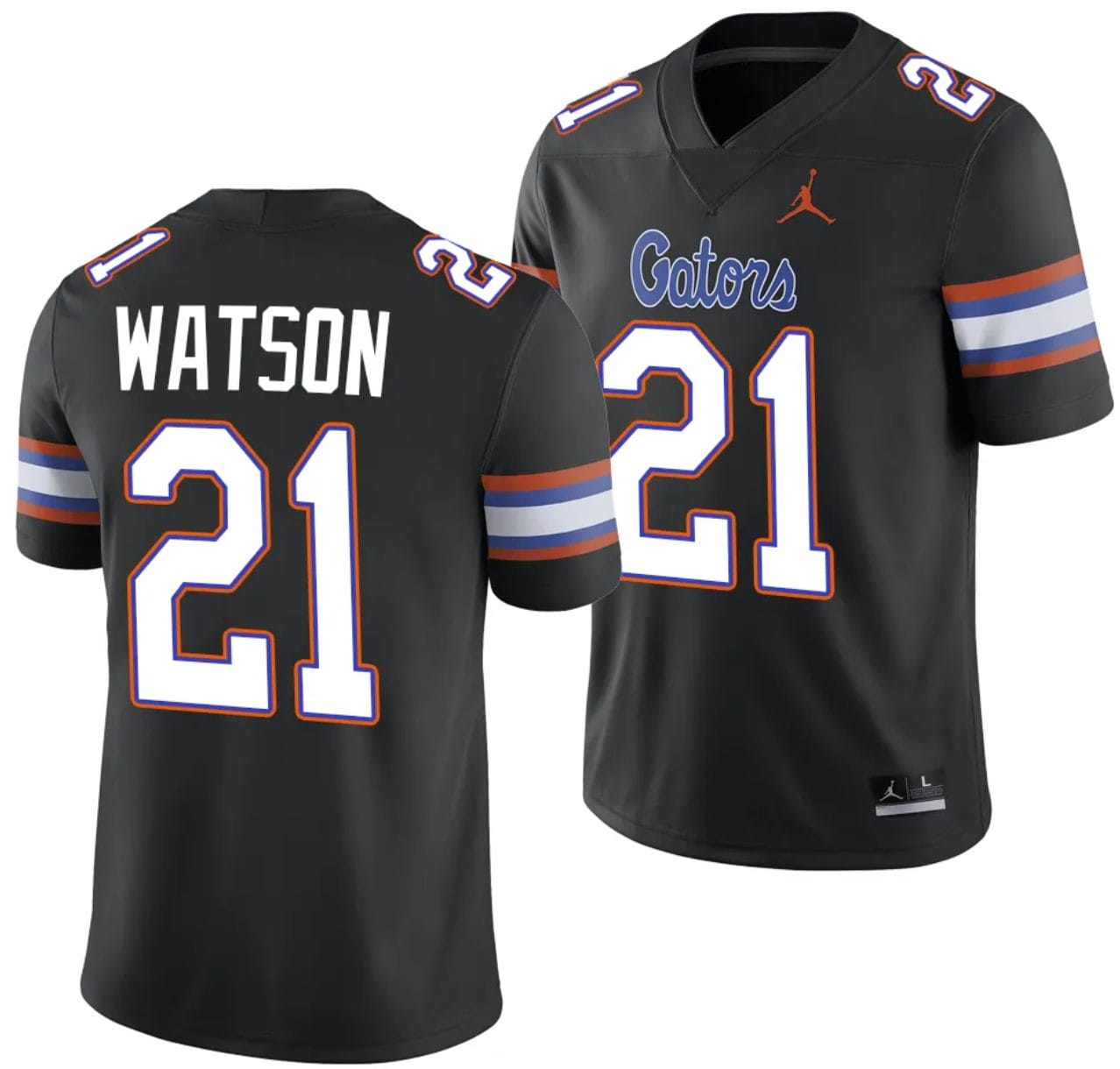 Desmond Watson Jersey #21 Florida Gators Alternate College Football 2023-24 Black 1 Desmond Watson Jersey #21 Florida Gators Alternate College Football 2023-24 Black