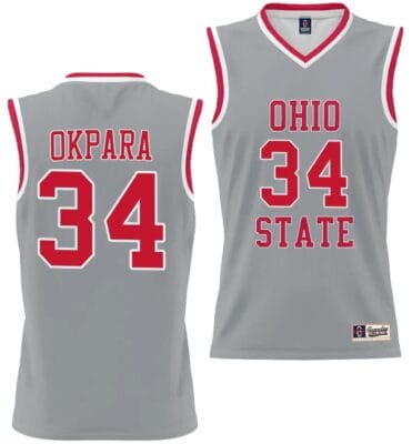Felix Okpara Jersey Ohio State Buckeyes