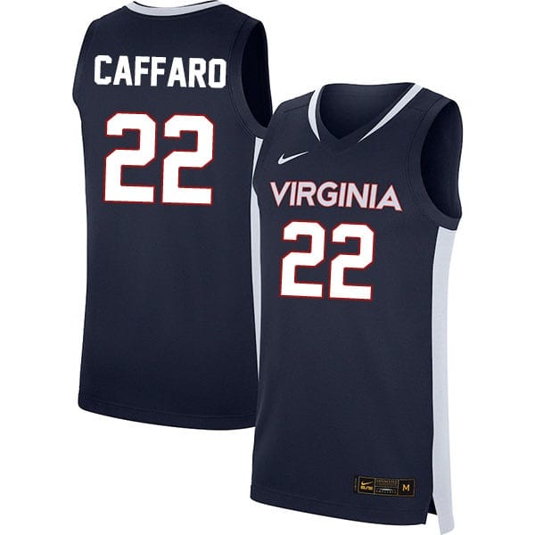 Francisco Caffaro Jersey #22 Virginia Cavaliers College Basketball Stitched Navy 1 Francisco Caffaro Jersey #22 Virginia Cavaliers College Basketball Stitched Navy