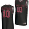 Francisco Caffaro Jersey #10 Santa Clara Broncos Basketball NIL Lightweight Black