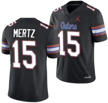 Graham Mertz Jersey #15 Florida Gators Alternate College Football 2023-24 Black 10 Graham Mertz Jersey #15 Florida Gators Alternate College Football 2023-24 Black