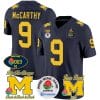 JJ McCarthy Jersey #2 Michigan Wolverines Vapor 1003 Wins Rose Bowl Patch Football Navy 4 JJ McCarthy Jersey #2 Michigan Wolverines Vapor 1003 Wins Rose Bowl Patch Football Navy