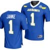 Jadon Janke Jersey #1 South Dakota State Jackrabbits 2023 FCS Football National Champions Blue 4 Jadon Janke Jersey #1 South Dakota State Jackrabbits 2023 FCS Football National Champions Blue