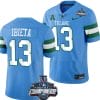 Justin Ibieta Jersey #13 Tulane Green Wave 2022 ACC Football Championship Blue