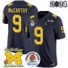JJ McCarthy Jersey #9 Vapor Limited – 2024 College Football Bowl + Rose Bowl Patch Navy 5 JJ McCarthy Jersey #9 Vapor Limited – 2024 College Football Bowl + Rose Bowl Patch Navy