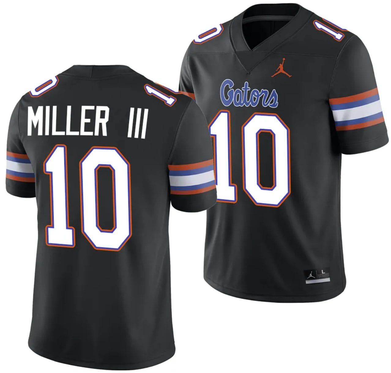 Jack Miller III Jersey #10 Florida Gators Alternate College Football 2023-24 Black 1 Jack Miller III Jersey #10 Florida Gators Alternate College Football 2023-24 Black