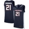 Kadin Shedrick Jersey #21 Virginia Cavaliers College Basketball Stitched Navy 4 Kadin Shedrick Jersey #21 Virginia Cavaliers College Basketball Stitched Navy