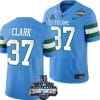 Macon Clark Jersey #37 Tulane Green Wave 2022 ACC Football Championship Blue 5 Macon Clark Jersey #37 Tulane Green Wave 2022 ACC Football Championship Blue