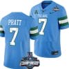 Michael Pratt Jersey #7 Tulane Green Wave 2022 ACC Football Championship Blue
