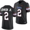 Montrell Johnson Jr Jersey #2 Florida Gators Alternate College Football 2023-24 Black 7 Montrell Johnson Jr Jersey #2 Florida Gators Alternate College Football 2023-24 Black