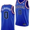 Ryan Nembhard Jersey #0 Gonzaga Bulldogs Throwback Basketball uniform 2023-24 Blue