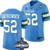 Sincere Haynesworth Jersey #52 Tulane Green Wave 2022 ACC Football Championship Blue 5 Sincere Haynesworth Jersey #52 Tulane Green Wave 2022 ACC Football Championship Blue
