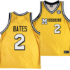 Tamar Bates Jersey #2 Missouri Tigers Alternate Basketball Throwback Legacy uniform Gold