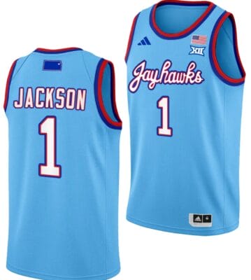 Taiyanna Jackson Jersey #1 Kansas Jayhawks Basketball DRIP Alternate 2023-24 Baby Blue 8 Taiyanna Jackson Jersey #1 Kansas Jayhawks Basketball DRIP Alternate 2023-24 Baby Blue