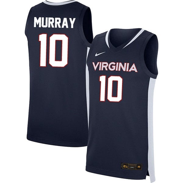 Taine Murray Jersey #10 Virginia Cavaliers College Basketball Stitched Navy 1 Taine Murray Jersey #10 Virginia Cavaliers College Basketball Stitched Navy