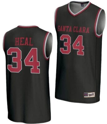 Tess Heal Jersey #34 Santa Clara Broncos Basketball NIL Lightweight Black 6 Tess Heal Jersey #34 Santa Clara Broncos Basketball NIL Lightweight Black