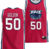 Vladislav Goldin Jersey #50 FAU Owls NIL Basketball Lightweight Red