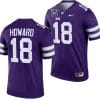 Will Howard Jersey #18 Kansas State Wildcats 2023 Pop-Tarts Bowl Football Purple