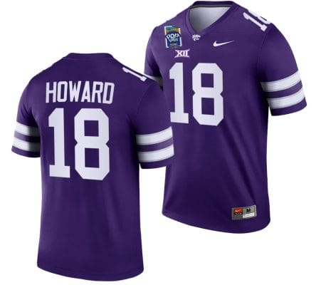 Will Howard Jersey #18 Kansas State Wildcats 2023 Pop-Tarts Bowl Football Purple 8 Will Howard Jersey #18 Kansas State Wildcats 2023 Pop-Tarts Bowl Football Purple