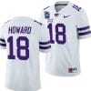 Will Howard Jersey #18 Kansas State Wildcats 2023 Pop-Tarts Bowl Football White 4 Will Howard Jersey #18 Kansas State Wildcats 2023 Pop-Tarts Bowl Football White
