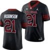 Xavier Robinson Jersey #21 Oklahoma Sooners 2024 College Football Black