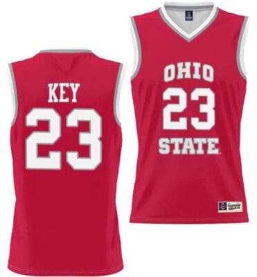 Zed Key Jersey #23 Ohio State Buckeyes College Basketball Lightweight Scarlet 8 Zed Key Jersey #23 Ohio State Buckeyes College Basketball Lightweight Scarlet