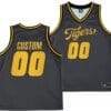 Custom Missouri Tigers Jersey Name and Number Anthracite Alternate Script College Basketball