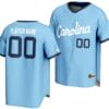 Custom North Carolina Tar Heels Jersey Name and Number Lightweight Baseball NIL Pick-A-Player Blue