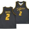 Tamar Bates Jersey #2 Missouri Tigers Anthracite Alternate Script College Basketball