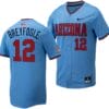 Easton Breyfogle Jersey #12 Arizona Wildcats Replica Baseball Full-Button Light Blue 2 Easton Breyfogle Jersey #12 Arizona Wildcats Replica Baseball Full-Button Light Blue