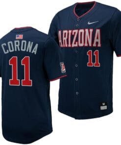 Emilio Corona Jersey #11 Arizona Wildcats Replica Baseball Full-Button Navy