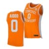 Jonas Aidoo Jersey #0 Tennessee Volunteers College Basketball Orange Classic