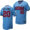 Tommy Splaine Jersey #20 Arizona Wildcats Replica Baseball Full-Button Light Blue 2 Tommy Splaine Jersey #20 Arizona Wildcats Replica Baseball Full-Button Light Blue