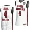Aliyah Boston Jersey #4 South Carolina Gamecocks 2024 NCAA Basketball National Champions White
