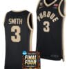 Braden Smith Jersey #3 Purdue Boilermakers 2024 NCAA March Madness Final Four Basketball Black