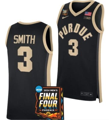 Braden Smith Jersey #3 Purdue Boilermakers 2024 NCAA March Madness Final Four Basketball Black 6 Braden Smith Jersey #3 Purdue Boilermakers 2024 NCAA March Madness Final Four Basketball Black