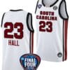 Bree Hall Jersey #23 South Carolina Gamecocks Basketball 2024 NCAA March Madness Final Four White