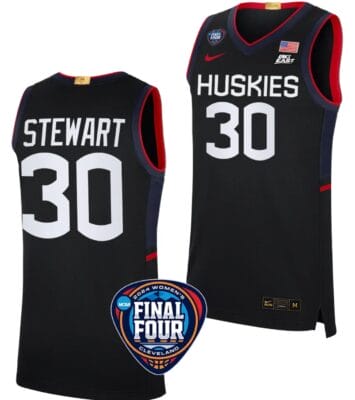 Breanna Stewart Jersey #30 UConn Huskies Basketball 2024 NCAA March Madness Final Four Black 6 Breanna Stewart Jersey #30 UConn Huskies Basketball 2024 NCAA March Madness Final Four Black