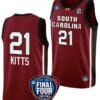 Chloe Kitts Jersey #21 South Carolina Gamecocks Basketball 2024 NCAA March Madness Final Four Garnet 2 Chloe Kitts Jersey #21 South Carolina Gamecocks Basketball 2024 NCAA March Madness Final Four Garnet