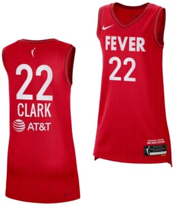 Caitlin Clark Indiana Fever Jersey #22 Basketball 2023 Rebel Edition Unisex Victory Red