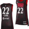 Caitlin Clark Indiana Fever Jersey #22 Basketball 2024 WNBA Draft Rebel Edition Black