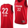 Caitlin Clark Indiana Fever Jersey #22 Basketball 2024 WNBA Draft Rebel Edition Stitched Red 5 Caitlin Clark Indiana Fever Jersey #22 Basketball 2024 WNBA Draft Rebel Edition Stitched Red