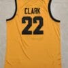 Caitlin Clark Jersey #22 Iowa Hawkeyes College Basketball Stitched Yellow 2