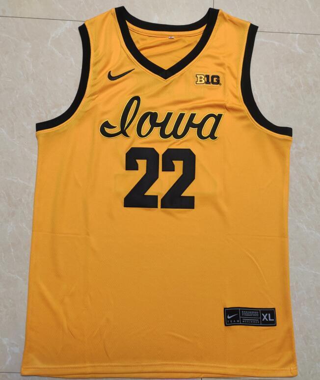 Caitlin Clark Jersey #22 Iowa Hawkeyes College Basketball Stitched Yellow 2 2 Caitlin Clark Jersey #22 Iowa Hawkeyes College Basketball Stitched Yellow 2