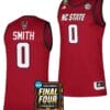 DJ Horne Jersey #0 NC State Wolfpack 2024 NCAA March Madness Final Four Basketball Red 3 DJ Horne Jersey #0 NC State Wolfpack 2024 NCAA March Madness Final Four Basketball Red