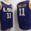 Hailey Van Lith Jersey #11 Lsu Tigers College Basketball Stitched Purple