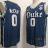 Jared McCain Jersey #0 Duke Blue Devils College Basketball Stitched Navy